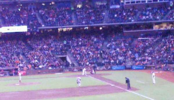 Oracle Park, section: 137, row: 28, seat: 7
