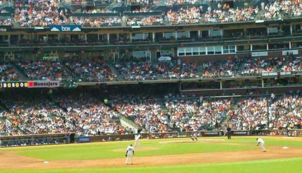 Oracle Park, section: 139, row: 14, seat: 23