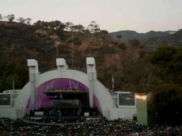 Hollywood Bowl, section: M3, row: 21, seat: 18