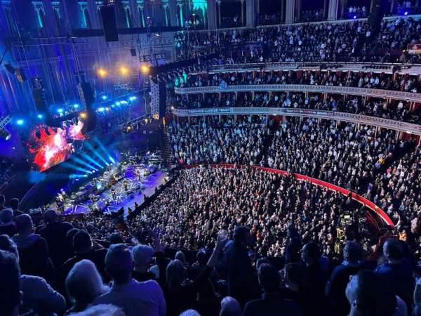 Royal Albert Hall, section: Rausing circle R, row: 7, seat: 62