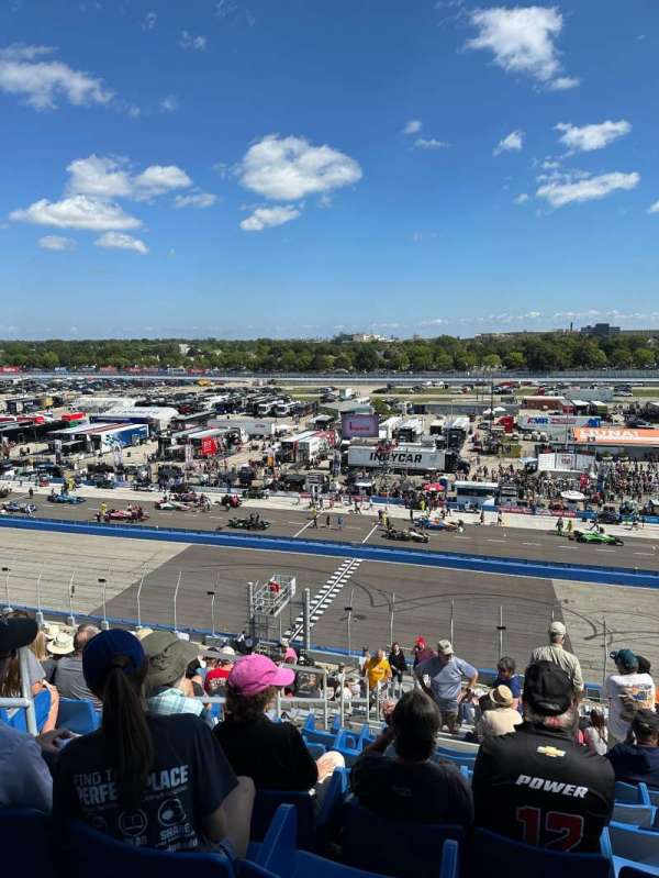 Milwaukee Mile, section: 408, row: 38, seat: 27