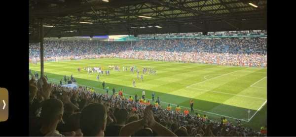 Elland Road, section: B2, row: O, seat: 31