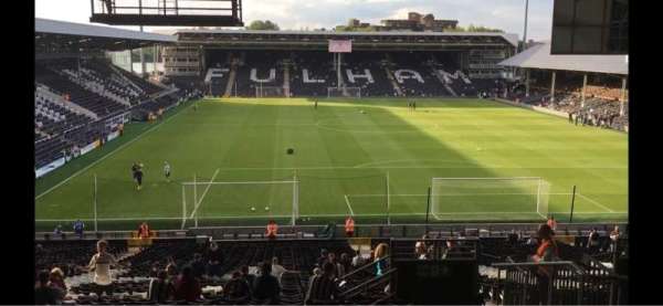 Craven Cottage, section: P5, row: WW, seat: 103