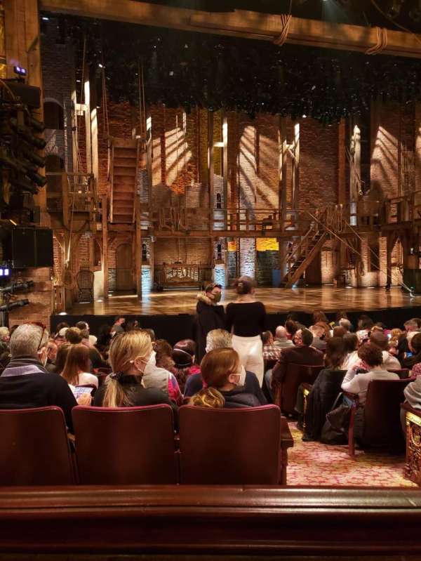 Richard Rodgers Theatre, section: Orchestra L, row: L, seat: 5