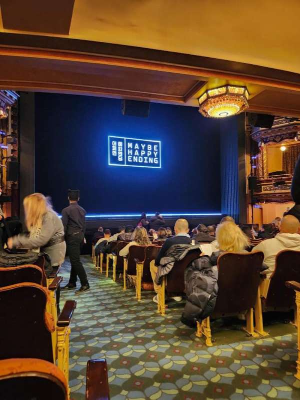 Belasco Theatre, section: Orchestra L, row: O, seat: 1