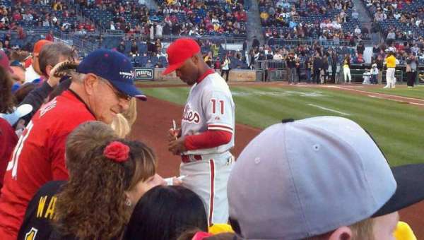 PNC Park, section: 8, row: B, seat: 3