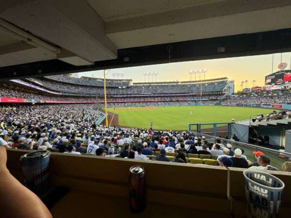 Dodger Stadium, section: 52FD, row: PB, seat: 1