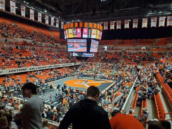 Gallagher-Iba Arena, section: 216, row: 8, seat: 14