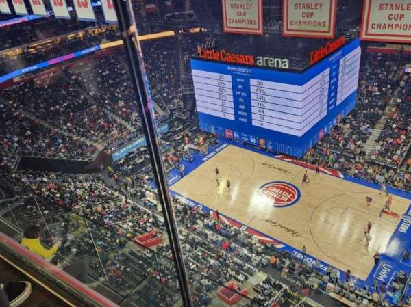 Little Caesars Arena, section: Gondola