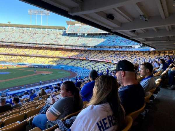 Dodger Stadium, section: 143LG, row: R, seat: 7