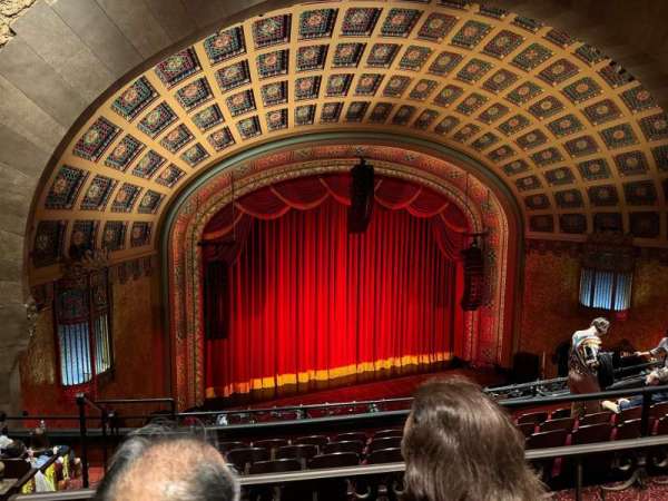 Florida Theatre, section: B400, row: F, seat: 1