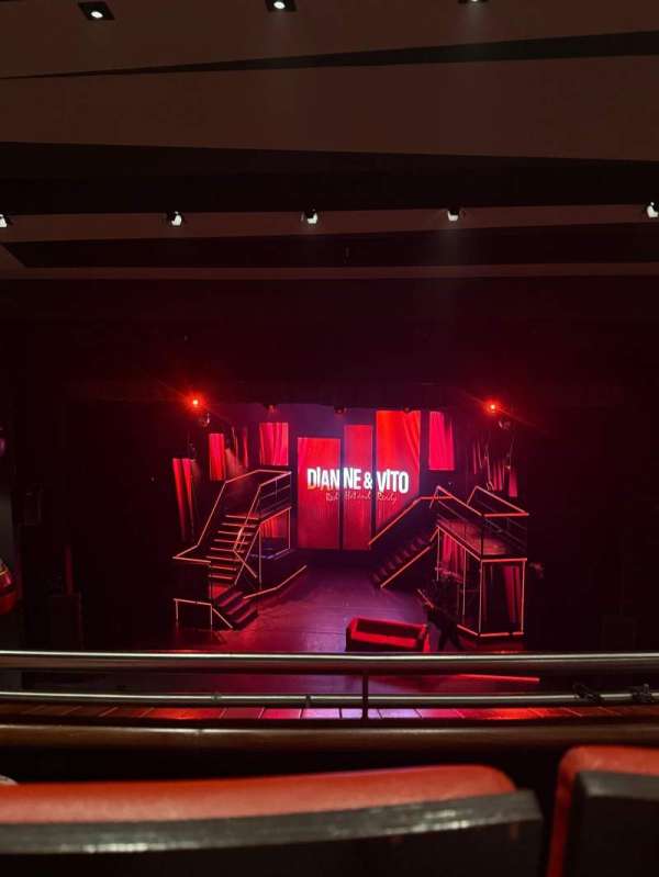 Marlowe Theatre, section: Upper circle, row: B