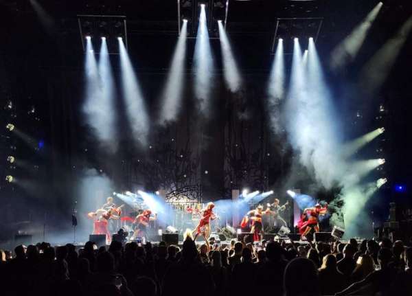 RBC Amphitheatre, section: 202, row: 2, seat: 14