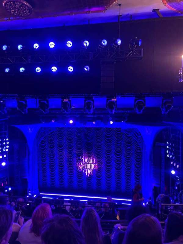 Lunt-Fontanne Theatre, section: Middle Mezzanine R, row: D, seat: 114