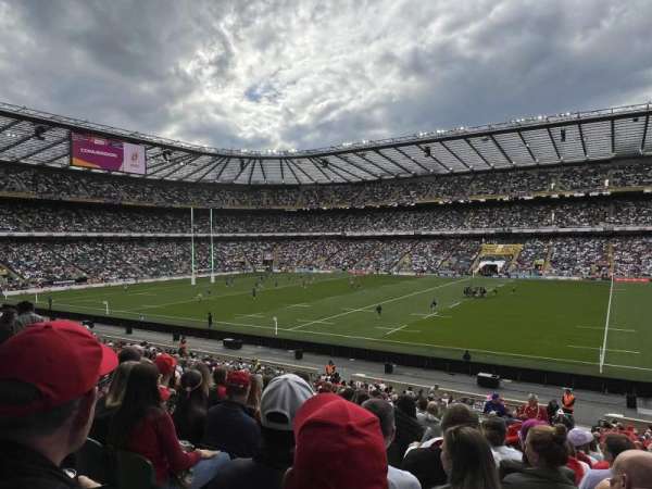 Twickenham Stadium, section: L23, row: 34, seat: 146