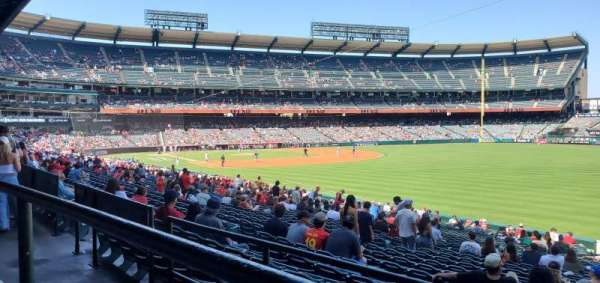 Angel Stadium, section: 229, row: A, seat: 16