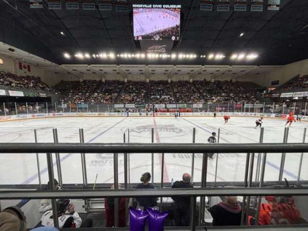 Knoxville Civic Coliseum, section: E, row: 1, seat: 13