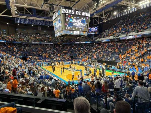 Rupp Arena, section: 43, row: K, seat: 4