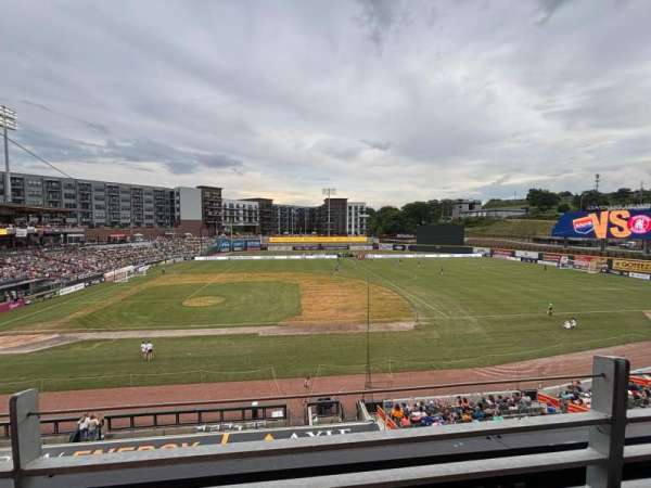Covenant Health Park, section: 203, row: 1, seat: 1