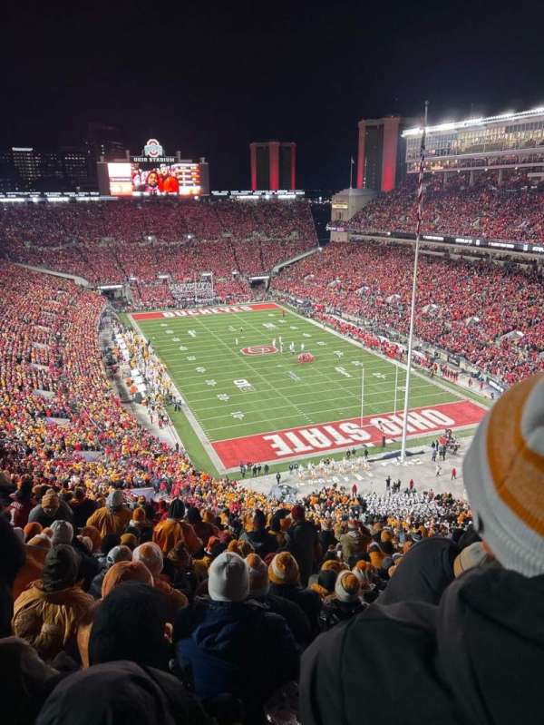 Ohio Stadium, section: 6C, row: 26, seat: 9