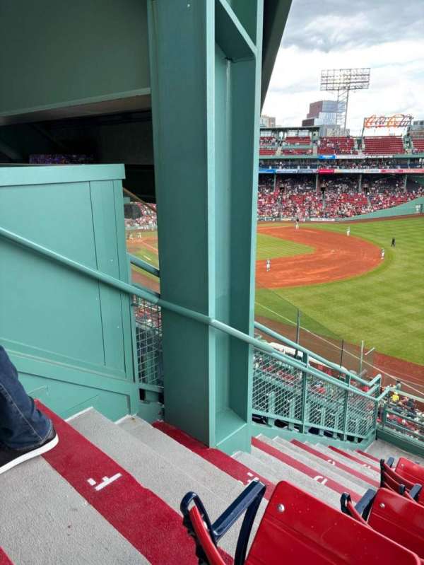 Fenway Park, section: Right Field Box 2, row: G, seat: 8