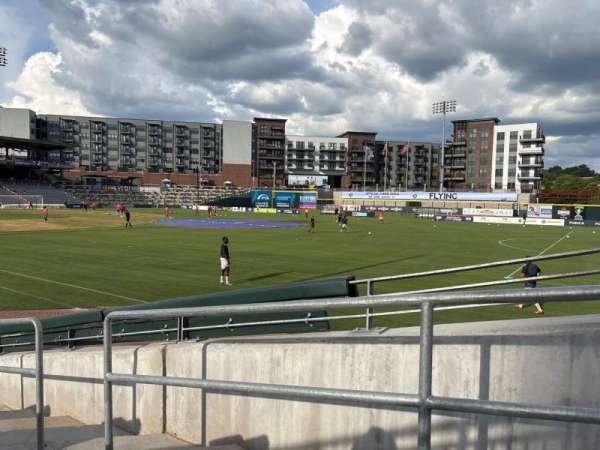 Covenant Health Park, section: 101, row: 10, seat: 12