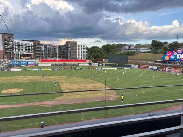 Covenant Health Park, section: 203, row: 1, seat: 6