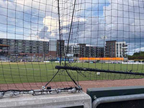 Covenant Health Park, section: 102, row: 1, seat: 1