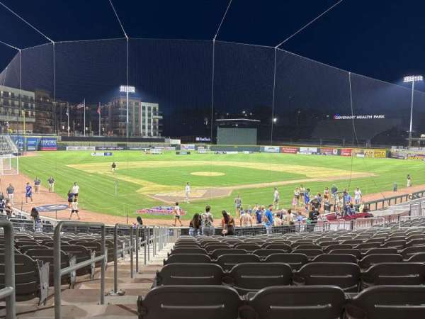 Covenant Health Park, section: 111, row: 19, seat: 18