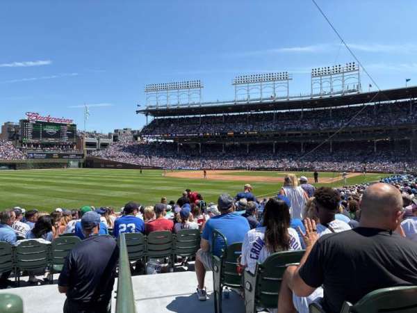 Wrigley Field, section: 103, row: 16, seat: 5