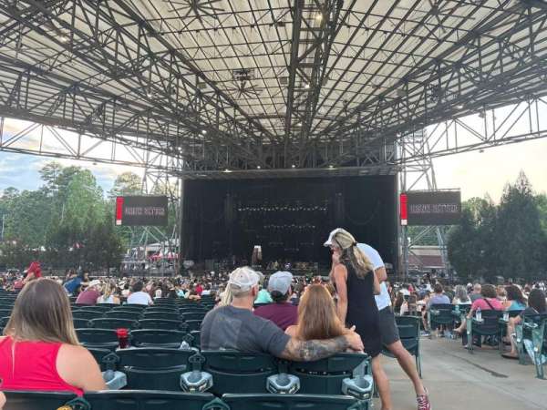 Ameris Bank Amphitheatre, section: 103, row: BB, seat: 1