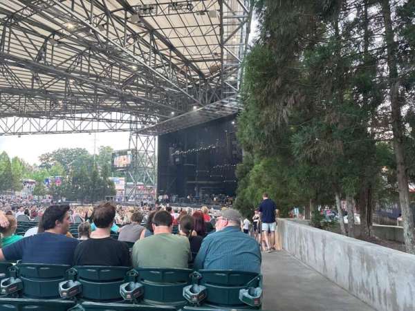 Ameris Bank Amphitheatre, section: 101, row: N, seat: 1