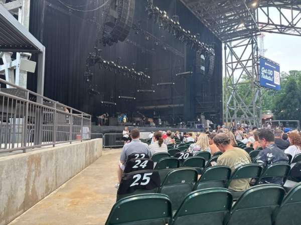 Ameris Bank Amphitheatre, section: Orch 3, row: R, seat: 30