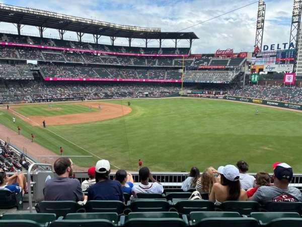 Truist Park, section: 210, row: 6, seat: 14