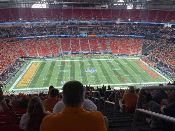 Mercedes-Benz Stadium, section: 313, row: 26, seat: 1