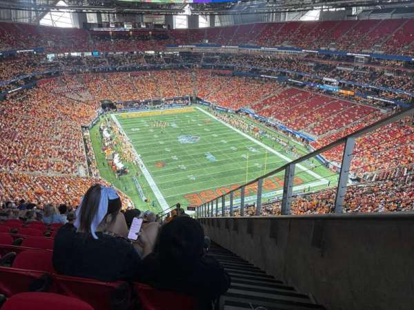 Mercedes-Benz Stadium, section: 301, row: 18, seat: 1