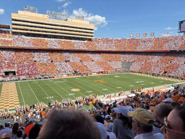 Neyland Stadium, section: X1, row: 41, seat: 9