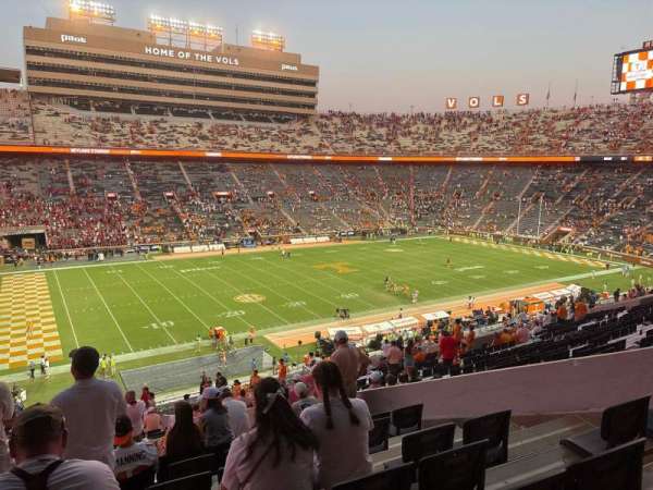 Neyland Stadium, section: X1, row: 46, seat: 9