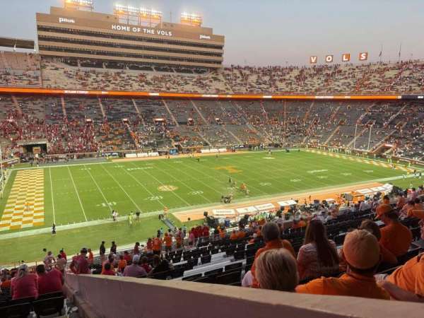 Neyland Stadium, section: X1, row: 47, seat: 1