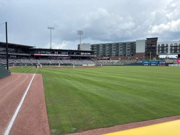 Covenant Health Park, section: K-Jay Corner, row: 1, seat: 32