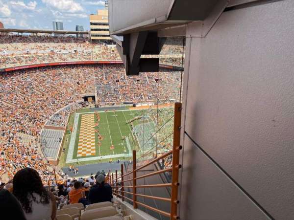 Neyland Stadium, section: XX1, row: 24, seat: 1