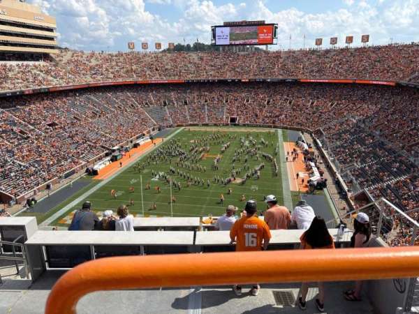 Neyland Stadium, section: YY7, row: 13, seat: 6