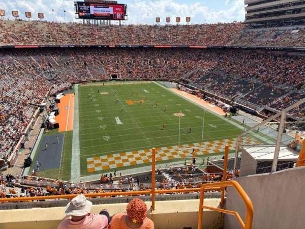 Neyland Stadium, section: YY9, row: 5, seat: 1