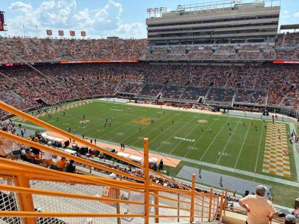 Neyland Stadium, section: ZZ15, row: 12, seat: 21
