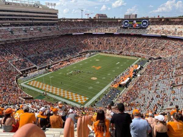 Neyland Stadium, section: HH, row: 31, seat: 80