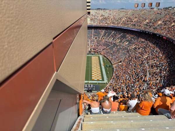 Neyland Stadium, section: QQ, row: 33, seat: 76