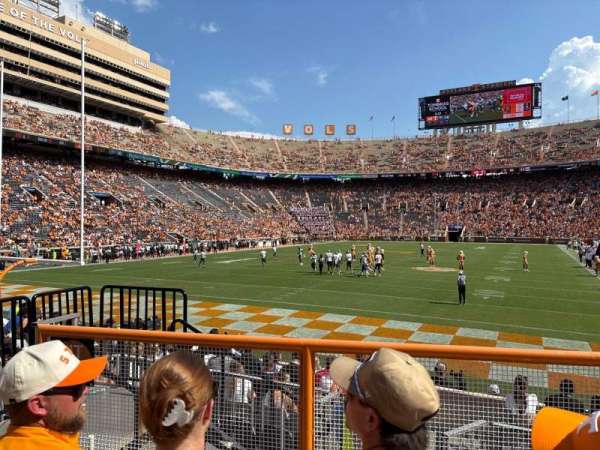 Neyland Stadium, section: Y6, row: 3, seat: 2