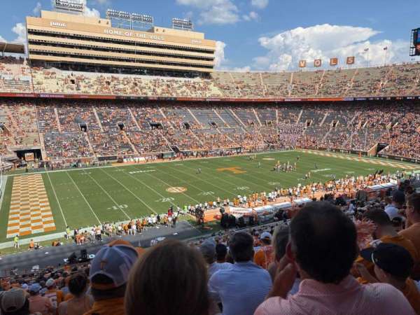 Neyland Stadium, section: X1, row: 41, seat: 10