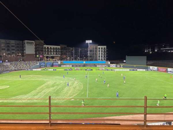 Covenant Health Park, section: 1st Base Porch, row: 2, seat: 4