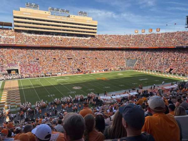 Neyland Stadium, section: X1, row: 41, seat: 6